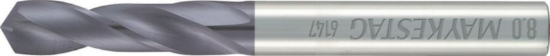 Kratki spiralni karbidni sveder DIN6539N VHM TN