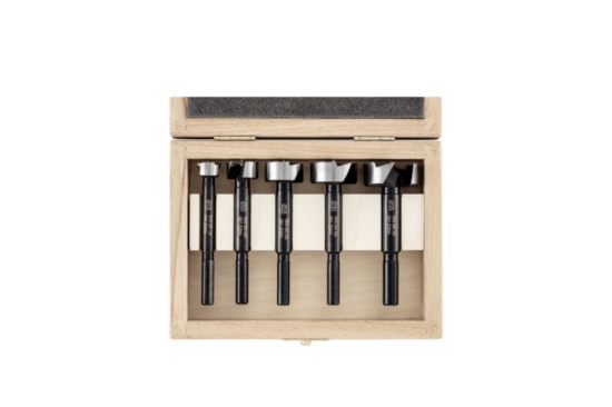 5-delni set specialnih svedrov za les Forstner Zebra Longlife&Speed