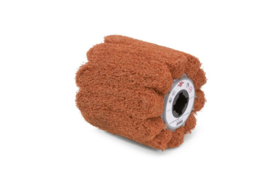 Brusni valjček, oranžen, flis