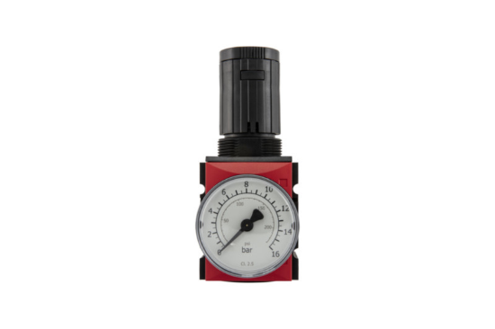 Regulator z manometrom, 1/4", BG1-10 bar