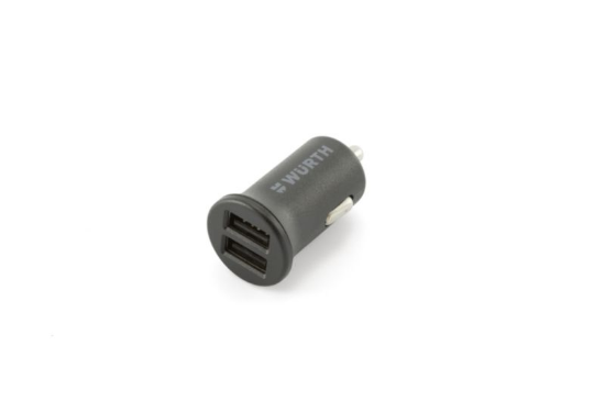 Polnilec USB Dual, 2,4 A