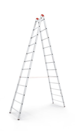 Aluminijasta lestev