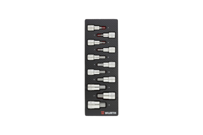 11-delni set Imbus natičnih ključev 1/2" v peni