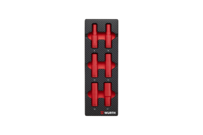 6-delni set dolgih natičnih ključev 3/8" v peni