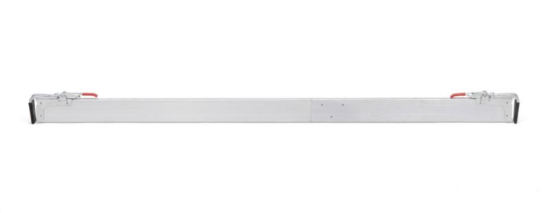 Aluminijasta letva z zaklepom, ločitvena, 2400-2700mm