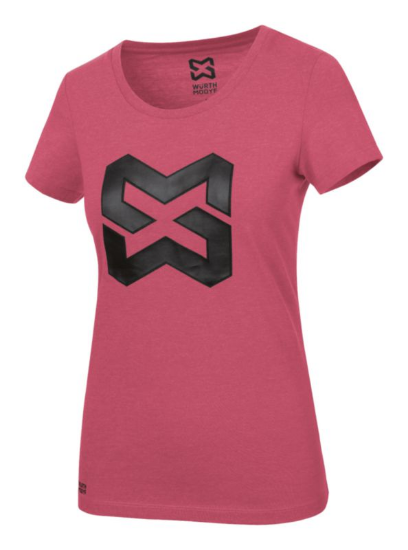 Slika MAJICA KR. ROK. LOGO IV ŽENSKA RDEČA XL