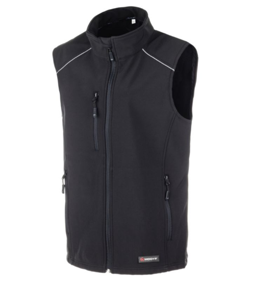 Slika BREZROKAVNIK SOFTSHELL CITY ČRN XL