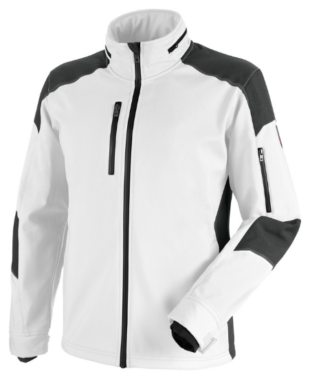 Slika JAKNA SOFTSHELL CETUS BELA/ANTRAZIT XXL