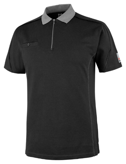 Slika MAJICA POLO-STRETCH X-ČRNA-S