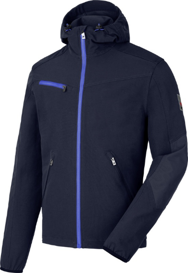 Slika JAKNA SOFTSHELL-STRETCH EVOLUTION SOFT-MODRA/ROYAL-L