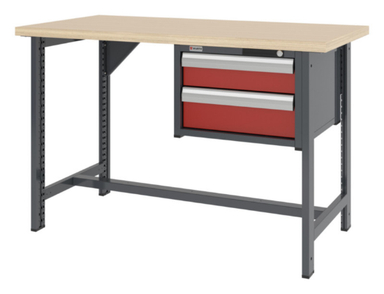 Slika SISTEMSKI DELOVNI PULT-2PREDALNIKA-R3020-955X1500
