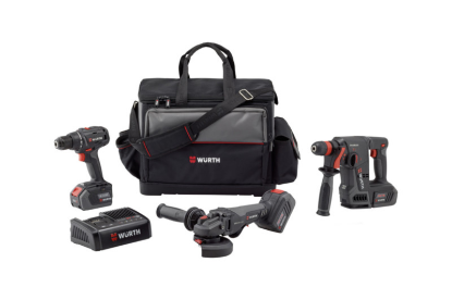 Slika KOMBO SET1 VIJAČNIK/BRUSILKA/SDS-ABS/AWS/ABH 18V-5AH