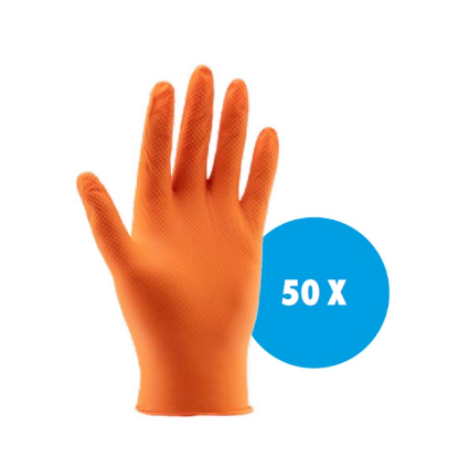 Slika 50 x zaščitne rokavice za enkratno uporabo S - nitril