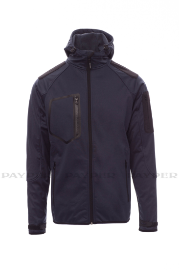 Slika ZIMSKA DELOVNA JAKNA SOFTSHELL STREAM-TEMNO MODRA-L