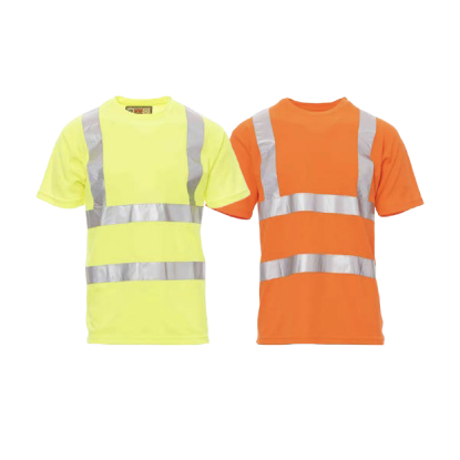 Slika Visokovidljiva kratka delovna majica DryTech